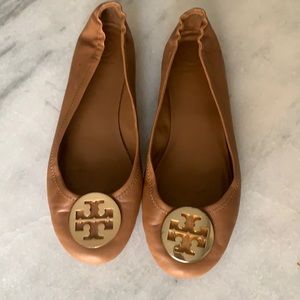Tory Burch Size 10 Miller Ballet Flats Leather